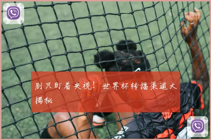 别只盯着央视！世界杯转播渠道大揭秘